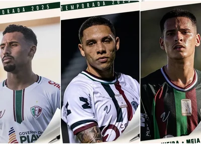 Gabriel Biloca, Rian Rennê e Gabriel Vieira