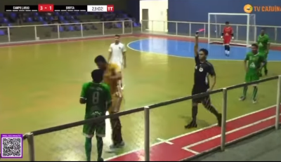Goleiro do Zeus agride jogador do Campo Largo no Piauiense de Futsal