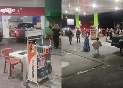 Homem invadiu conveniência no Cristo Rei com caminhonete
