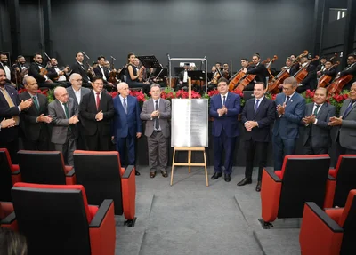 Inauguração do auditório do TJ-PI