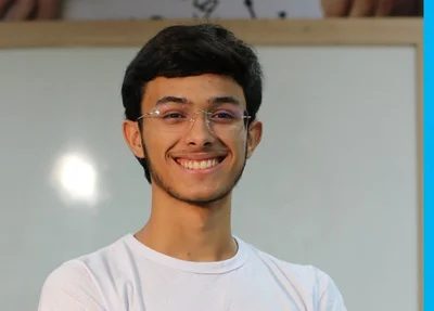 Manoel José Nunes Neto, de 16 anos de idade, venceu o Prêmio Nobel da Ciência Jovem, em agosto de 2024