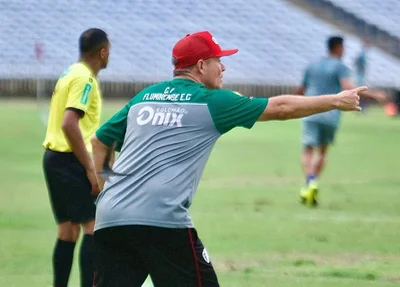 Marcinho Guerreio, técnico do Fluminense-PI
