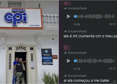 Mensagens atribuídas a jovem baleado no Colégio CPI indicam término conturbado