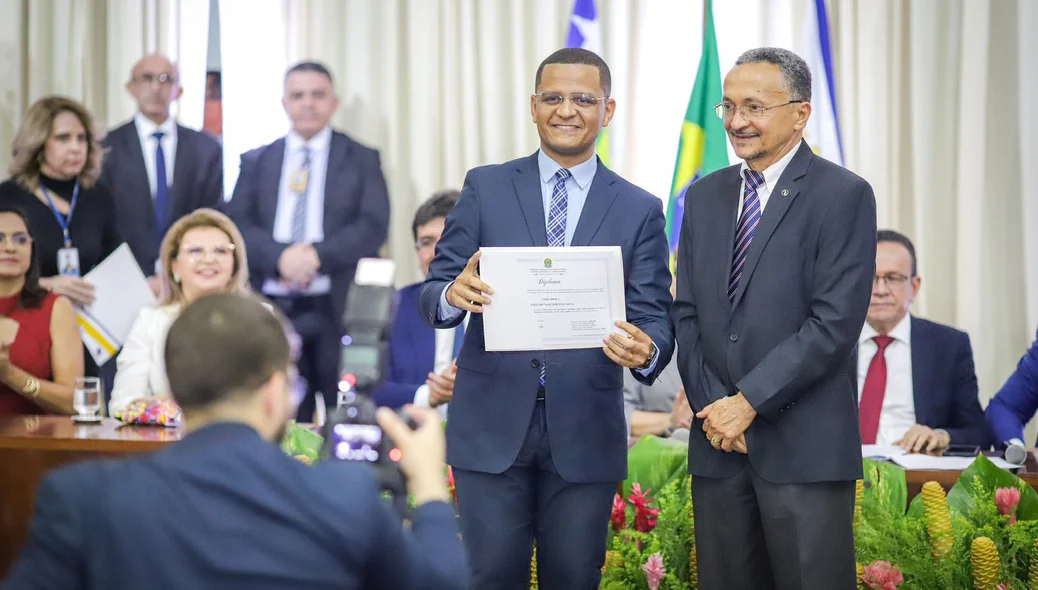 Vereador Ismael Silva é diplomado pela Justiça Eleitoral do Piauí