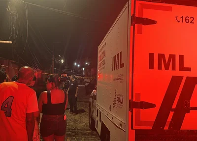Viatura do IML chegou ao local