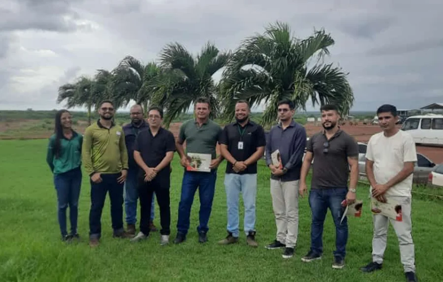 A comitiva esperantinense foi liderada pelo secretário municipal de Fazenda