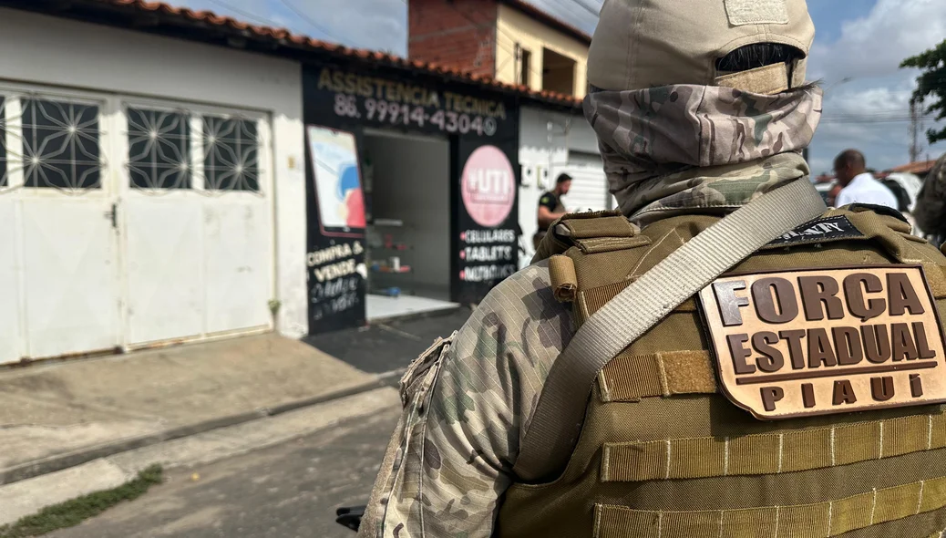A loja de assistência técnica UTI do Celular foi interditada nesta quarta (07)