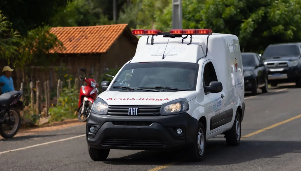 A nova ambulância de Miguel Alves