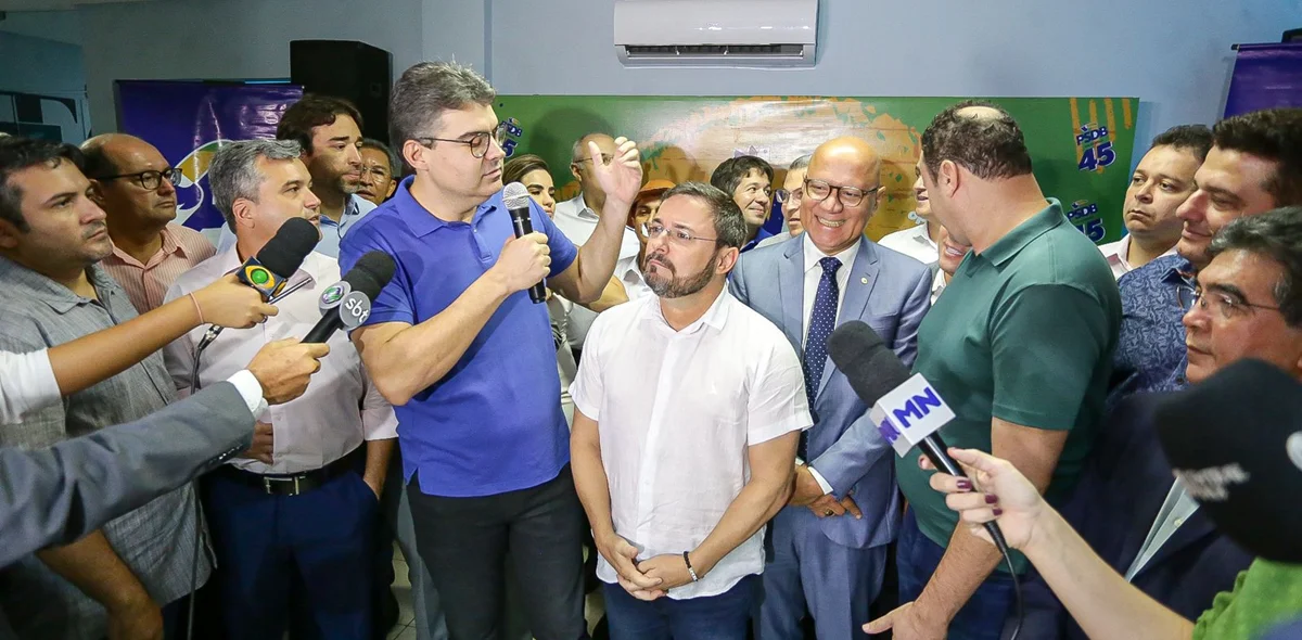 A oficialização foi feita ás 10h