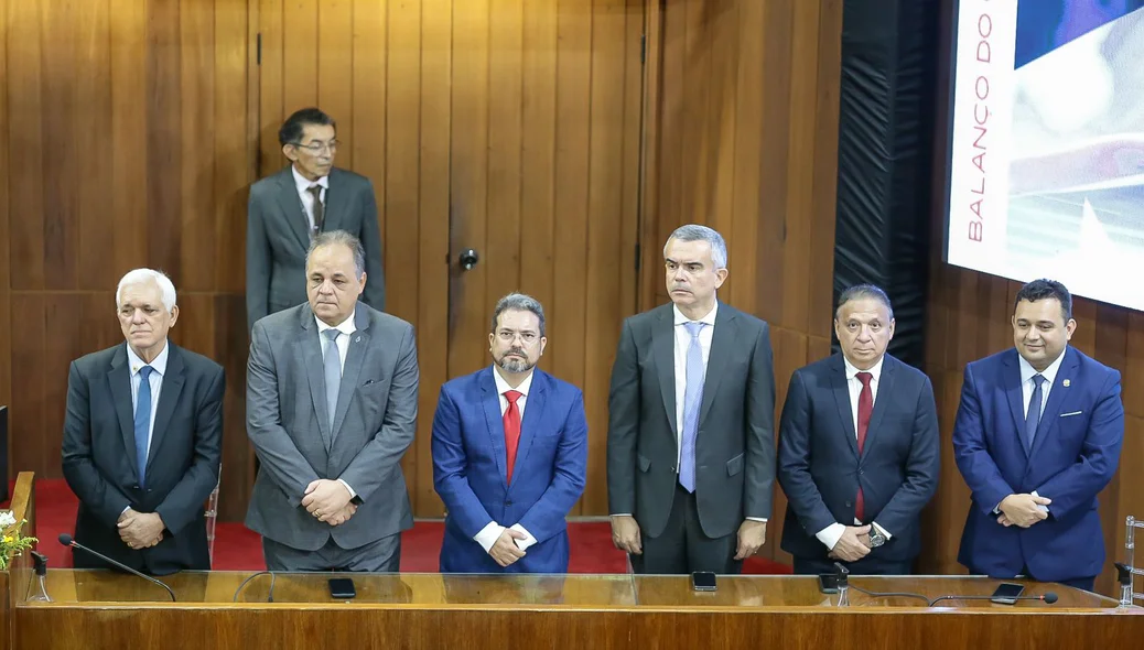A solenidade teve a presença de Themístocles Filho e Fábio Novo