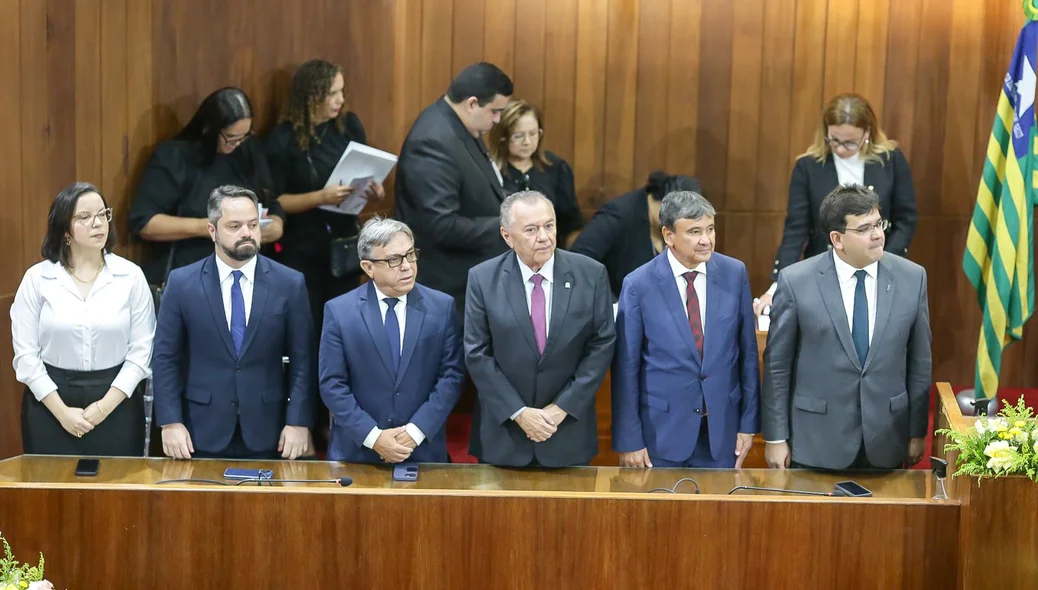 Abertura da solenidade