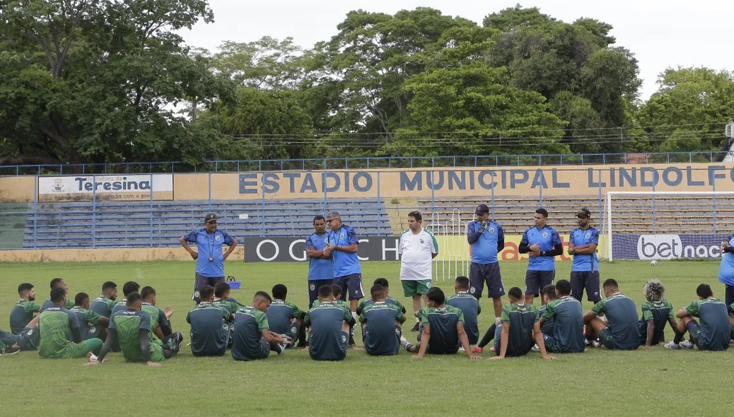 Altos se prepara para jogo contra o Maranhão