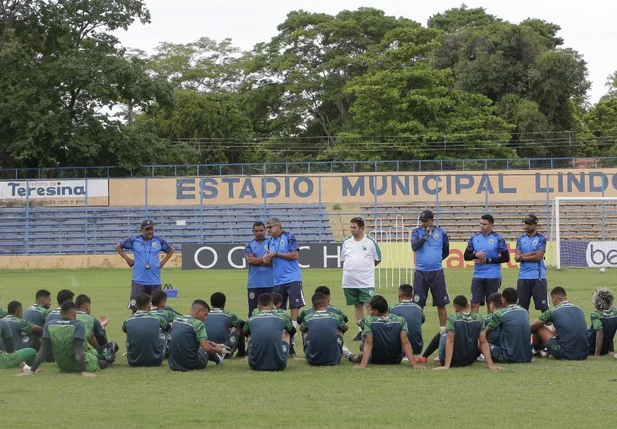 Altos se prepara para jogo contra o Maranhão