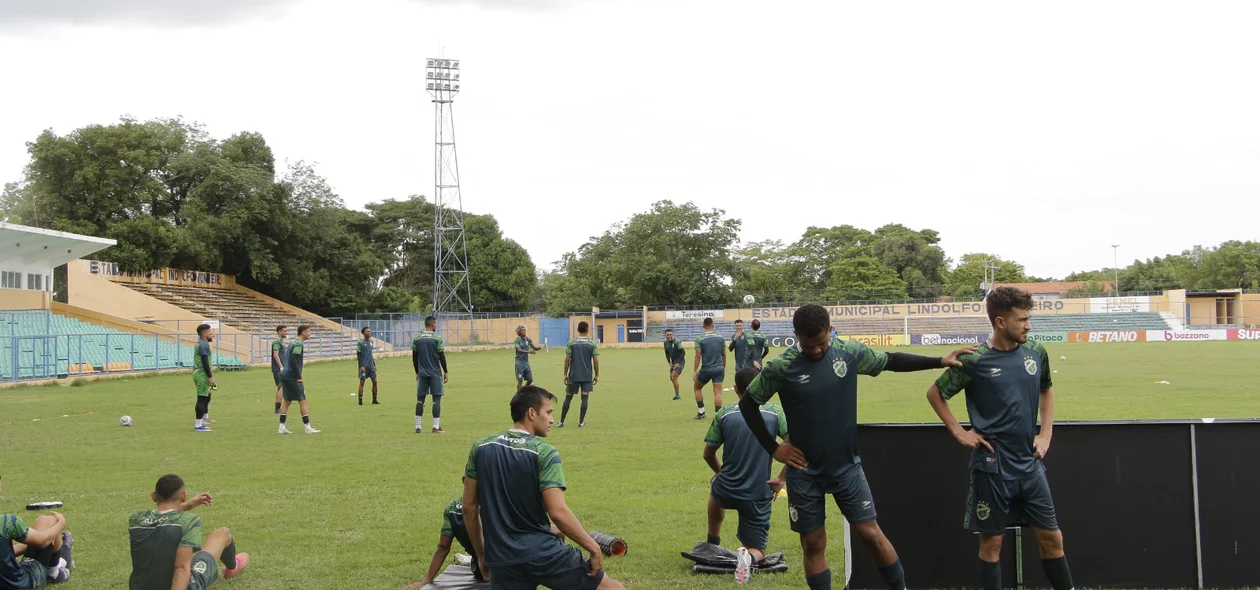 Altos se prepara para jogo contra o Maranhão