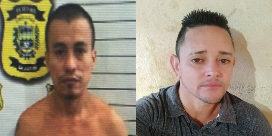 Antônio Carlos (culpado) e Carlos Paiva (preso erroneamente)