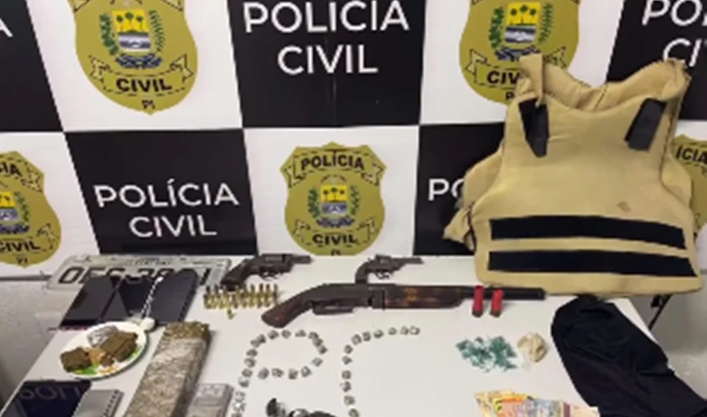 Apreensões durante a Operação 40