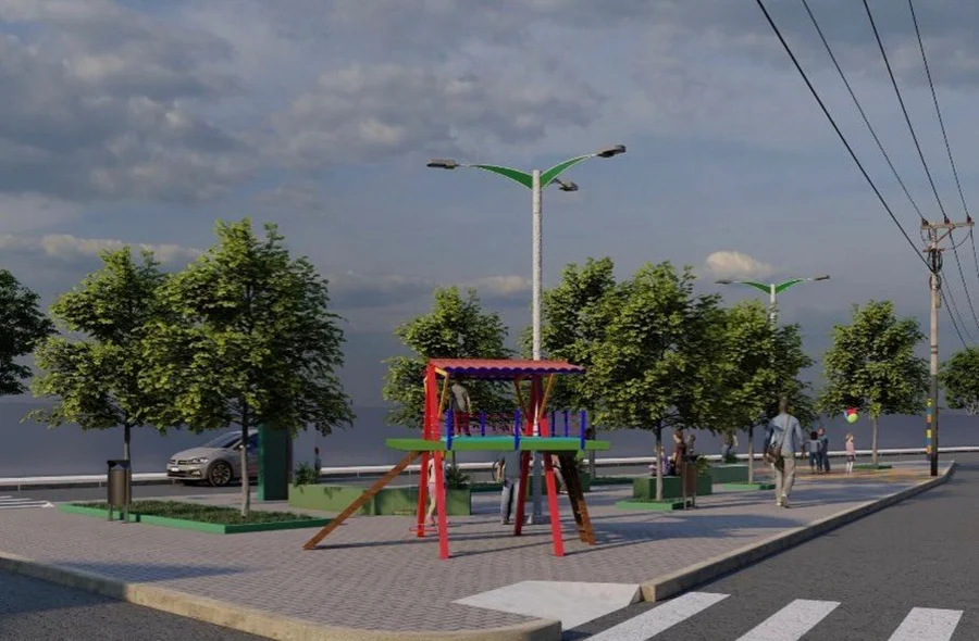 As obras iniciram na segunda-feira (20)