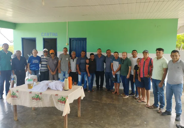 Assembleia geral da Cooperativa de Cajuicoltores (Cajita) de Itainópolis