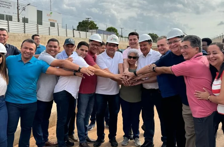 Viisita à obra de rebaixamento da Avenida João XXIII