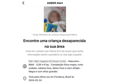 Bebê desaparecido