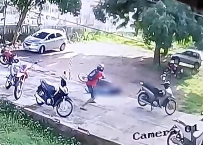 Câmera flagra execução de aluno dentro de escola em Teresina