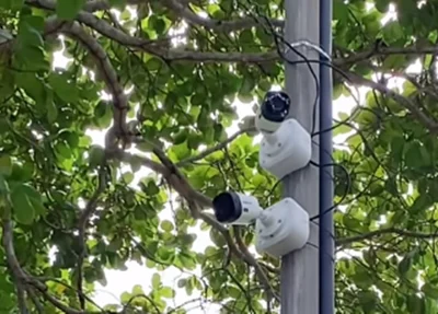 Câmeras de segurança são instaladas em escolas de Guadalupe