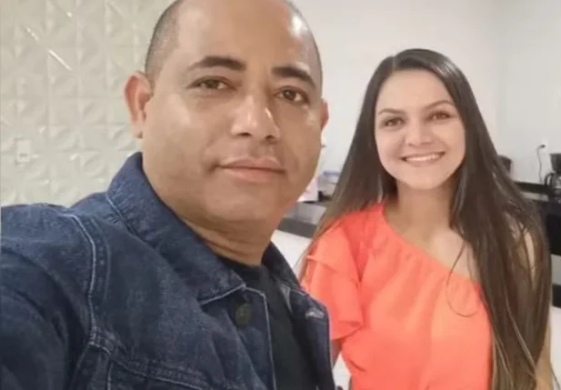 Cantora Marcinha Sousa e o marido, Ivan