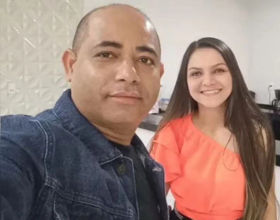 Cantora Marcinha Sousa e o marido, Ivan