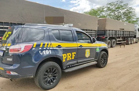 Carga apreendia pela PRF que iria para o Piauí