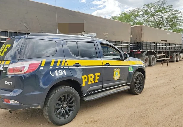 Carga apreendia pela PRF que iria para o Piauí