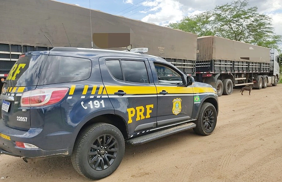 Carga apreendia pela PRF que iria para o Piauí