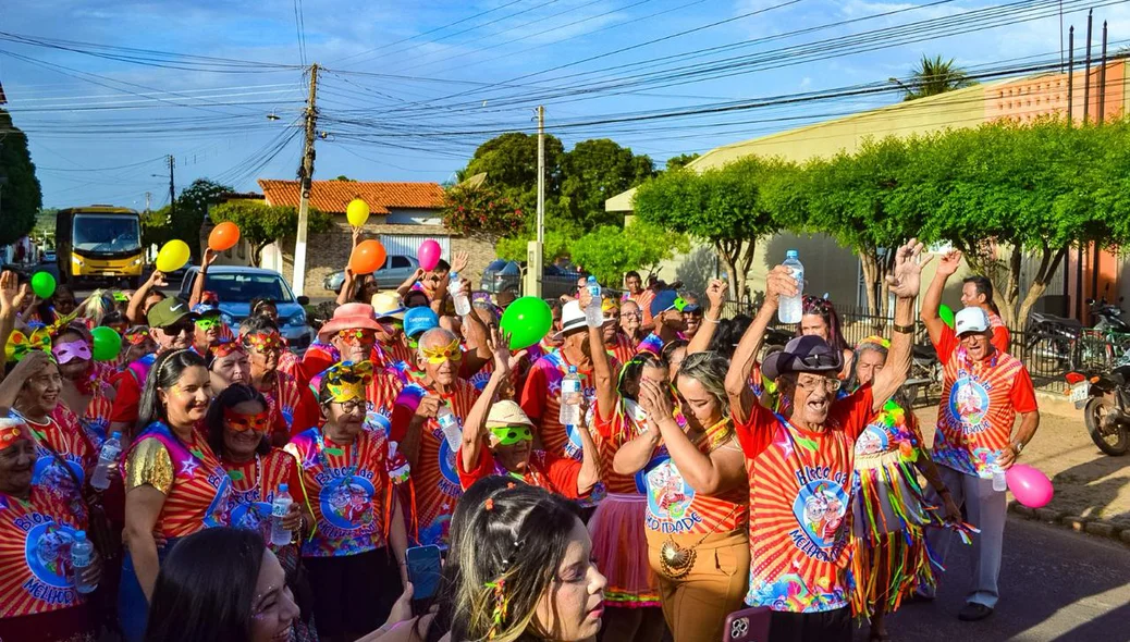 Carnaval da Melhor Idade contou com 80 pessoas