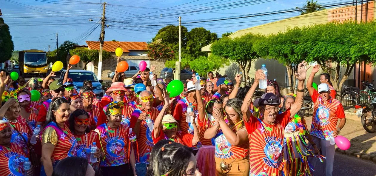 Carnaval da Melhor Idade contou com 80 pessoas