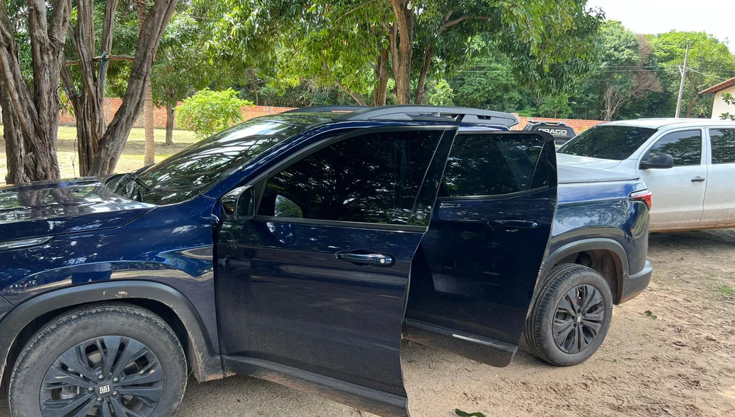 Carro utilizado por organização criminosa que atua na zona sul de Teresina