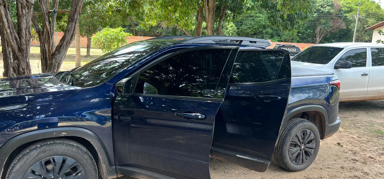 Carro utilizado por organização criminosa que atua na zona sul de Teresina