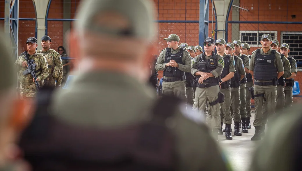 Cerca de 900 Policiais foram enviados para o interior na operação carnaval seguro