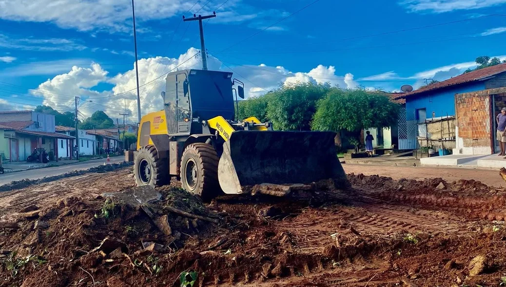 Começo das obras