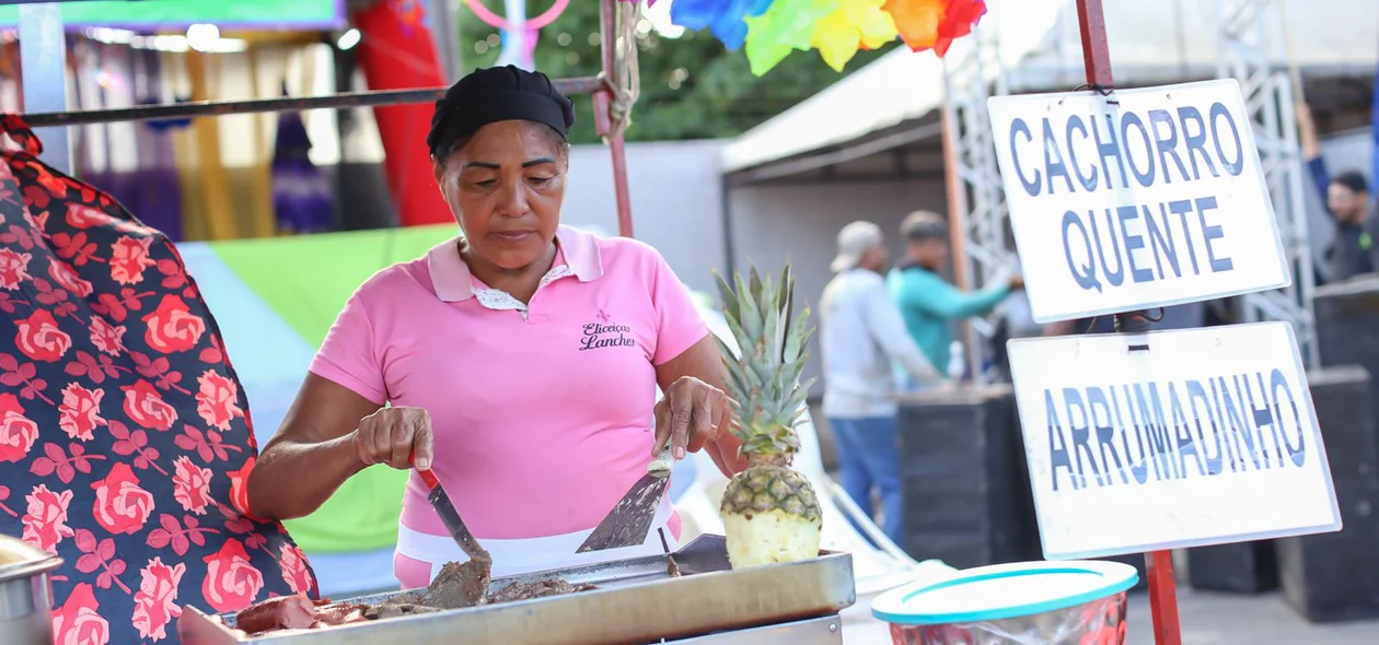Conceição de Maria, vendedora de lanches