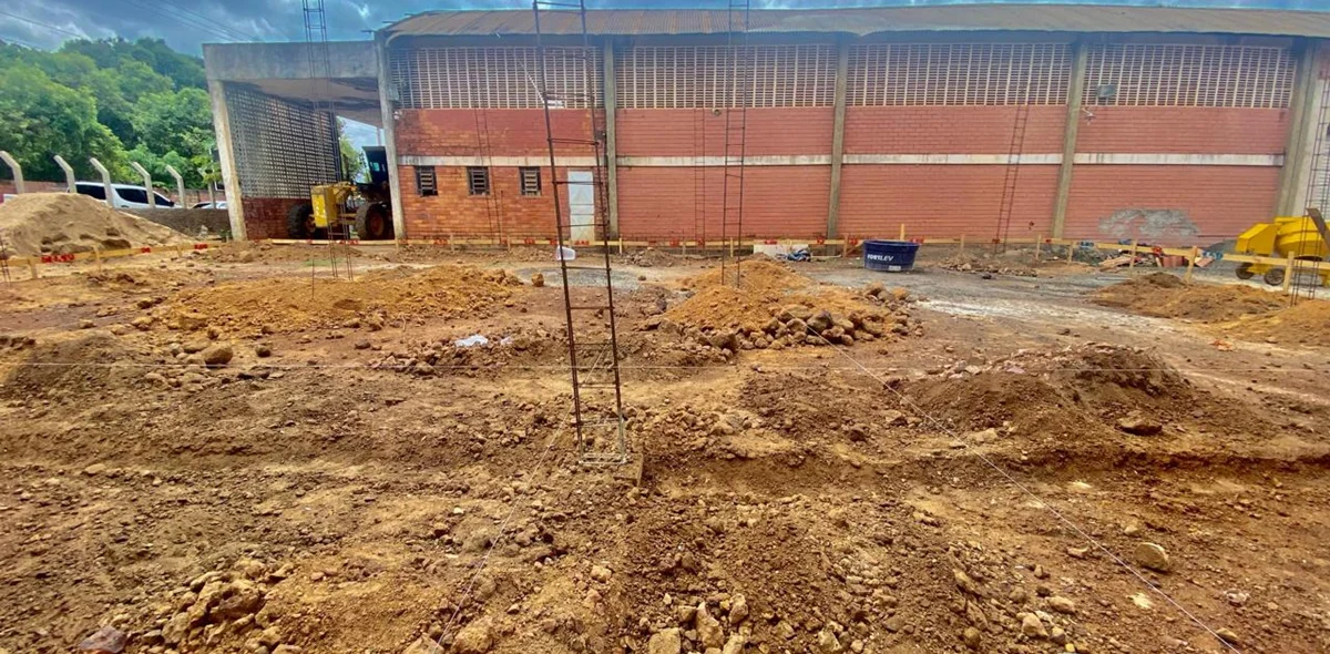Construção da sede do Corpo de Bombeiros em Esperantina