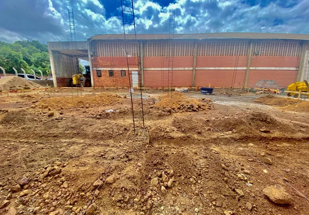 Construção da sede do Corpo de Bombeiros em Esperantina