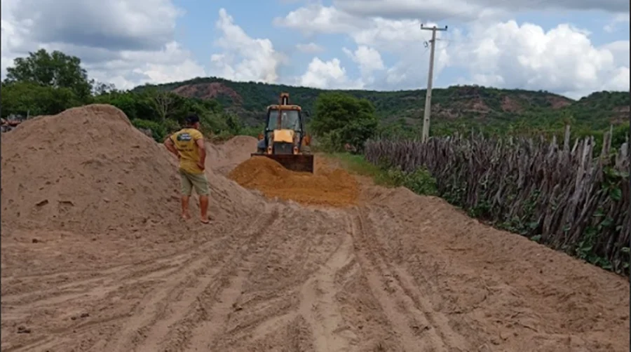 Construção de estradas vicinais