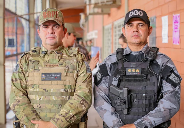 Coronel Scheiwann Lopes  e Coronel Galvão