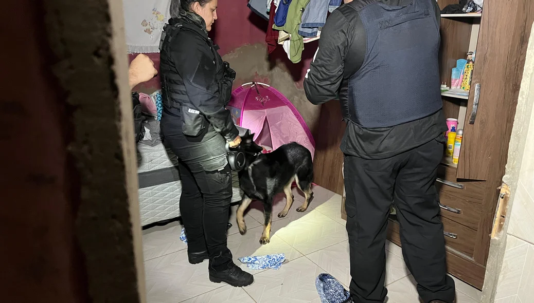 Cumprimento de mandados de busca na Operação Rota Caipira