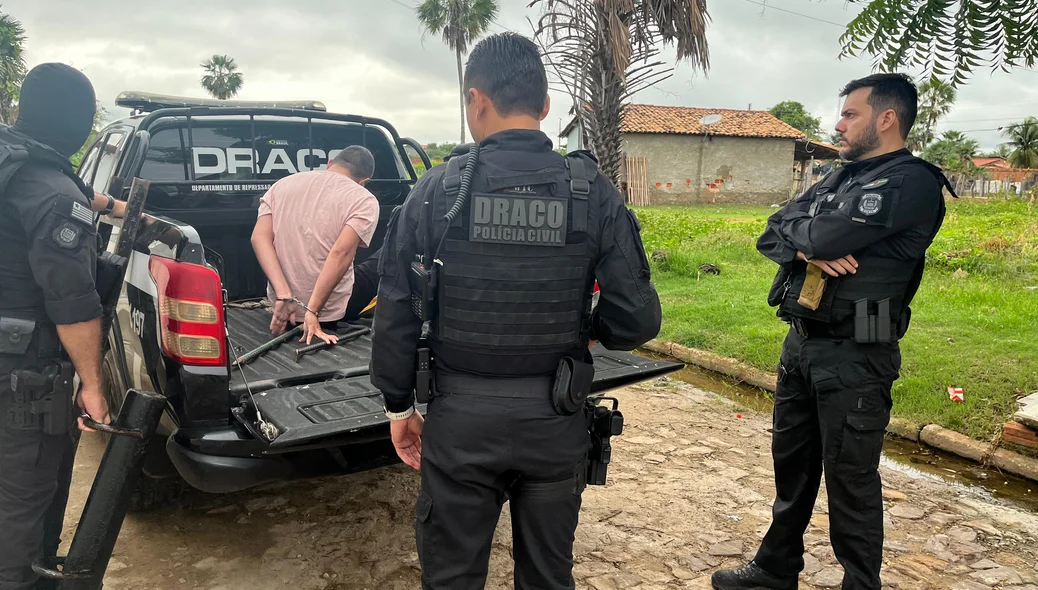 Cumprimento de mandados de prisão em Teresina