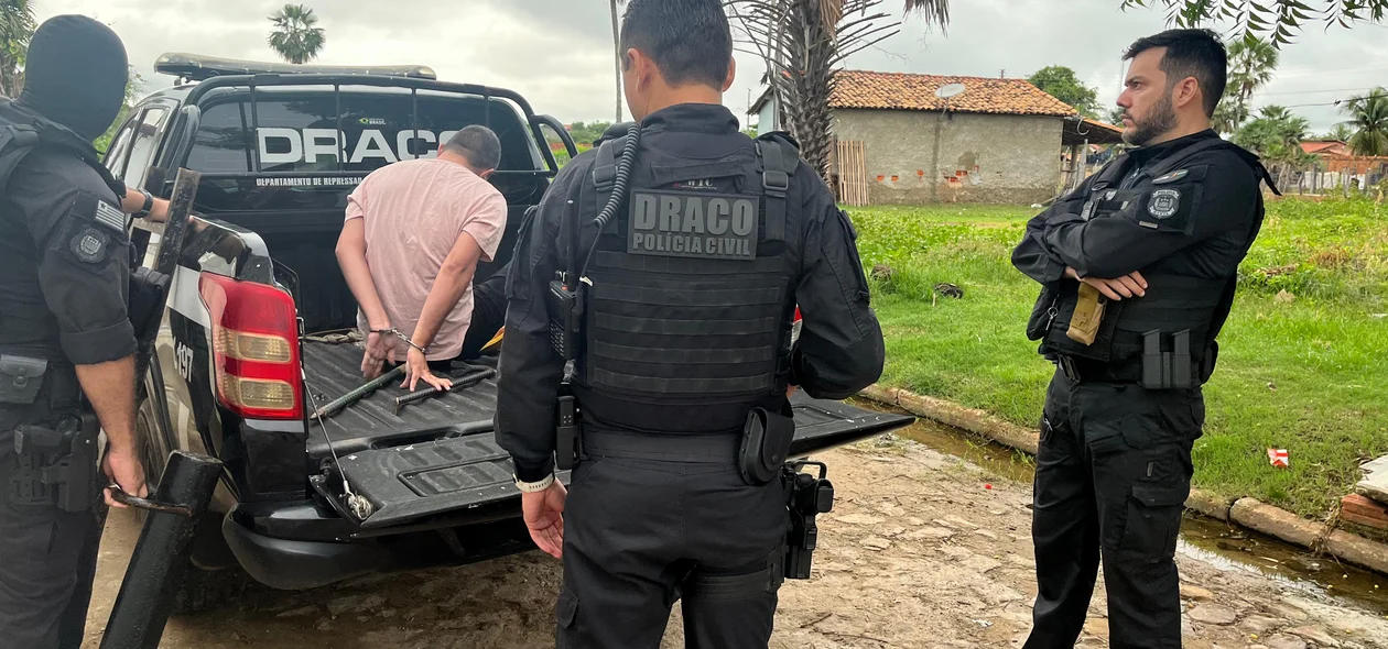 Cumprimento de mandados de prisão em Teresina