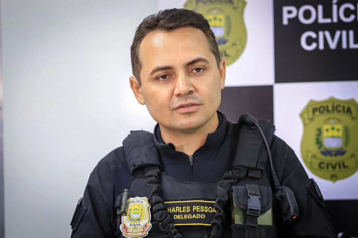 Delegado Charles Pessoa, coordenador do DRACO