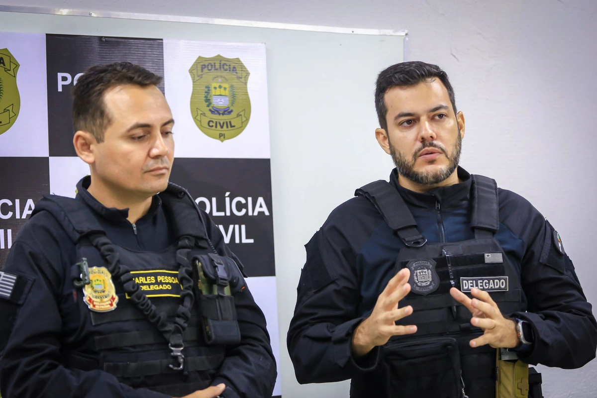 Delegados Charles Pessoa e Anchieta Nery