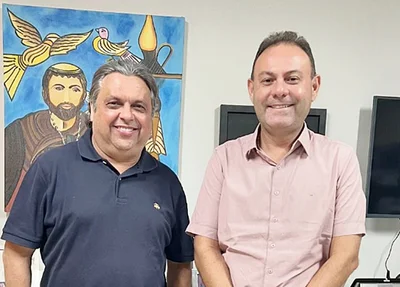 Deputado federal Júlio Arcoverde e deputado estadual Jeová Alencar