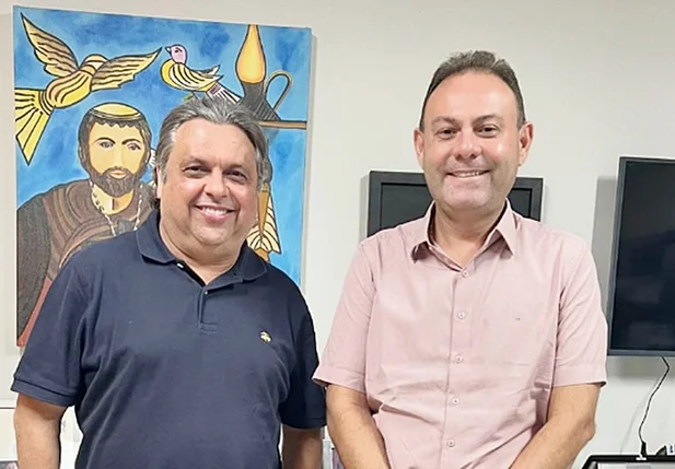 Deputado federal Júlio Arcoverde e deputado estadual Jeová Alencar