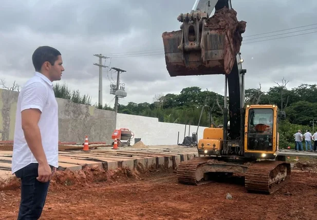 Diretor-geral do DER-PI Leonardo Sobral